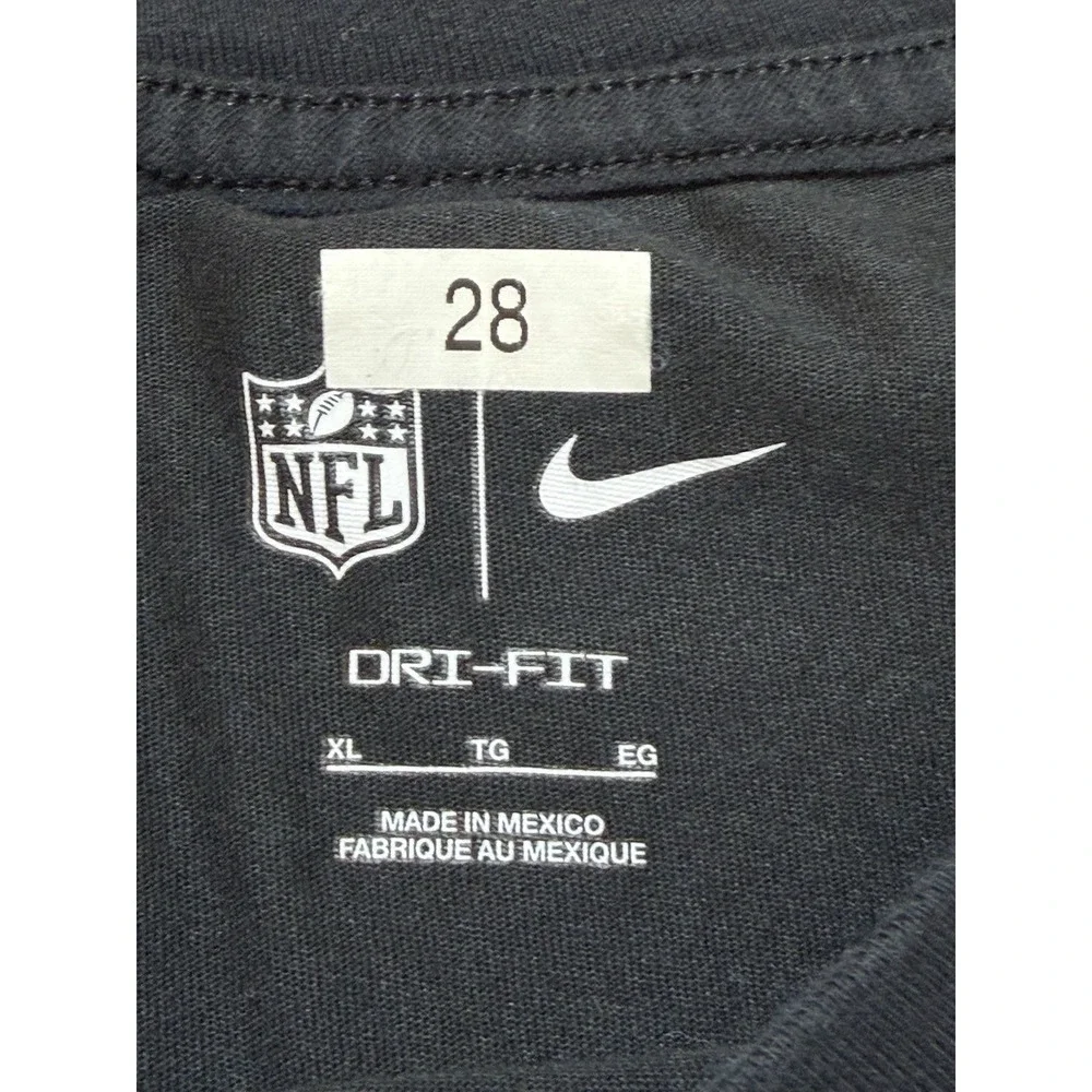 Nike New Orleans Saints Sideline T-Shirt Men's XL Black Gold